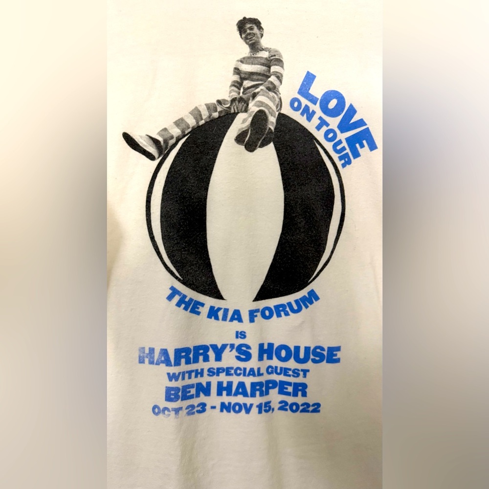 2022 Harry Styles Tour TShirt Tee M